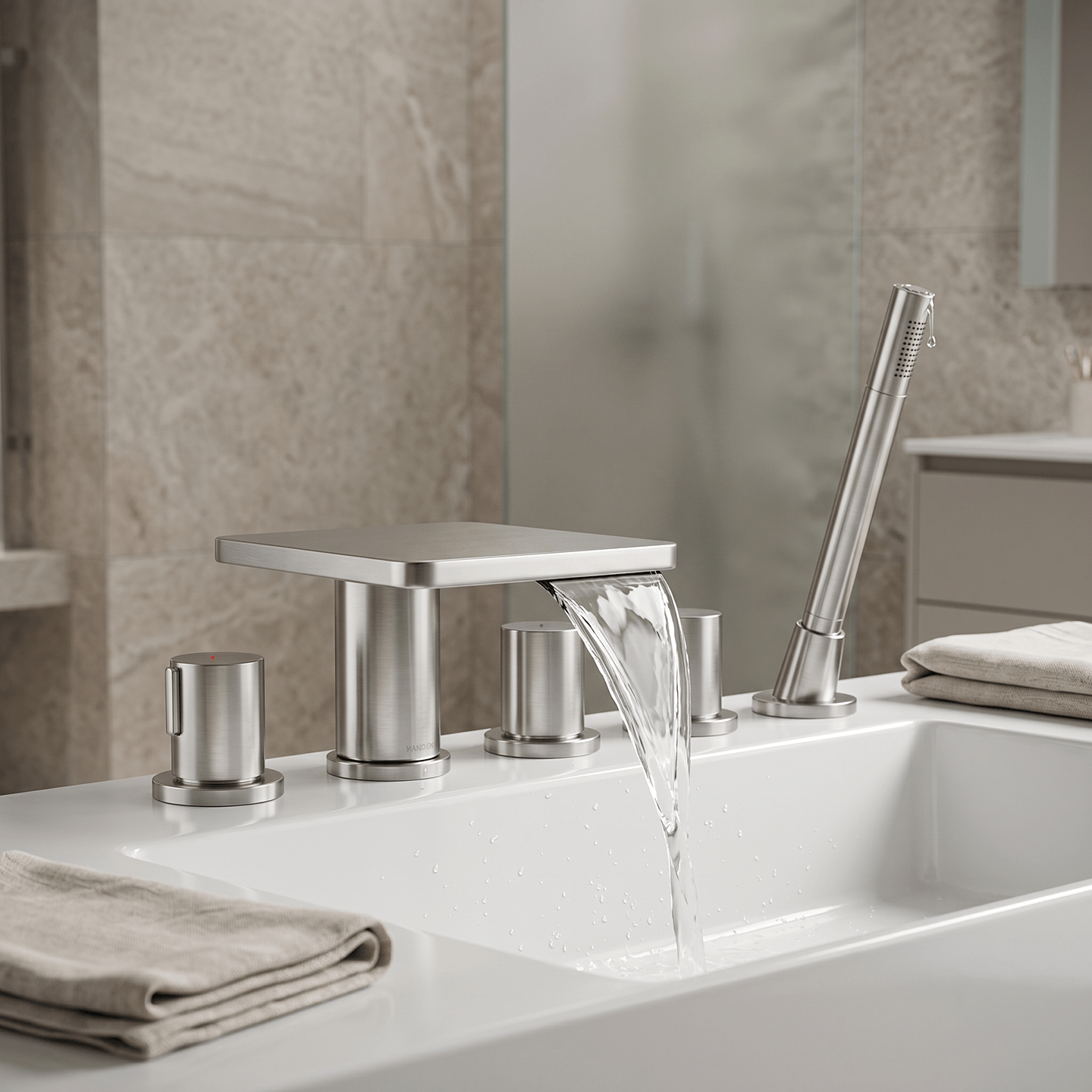 Aquarius Single Lever Basin Mixer AES 124