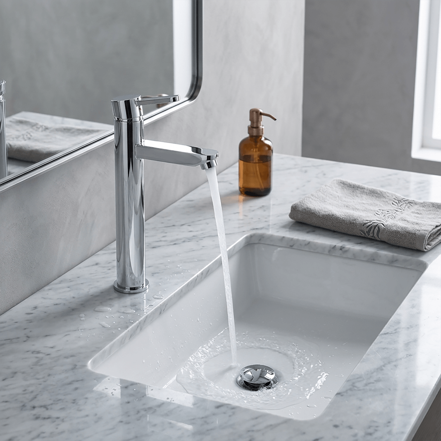 Aquarius Single Lever Basin Mixer AES 146
